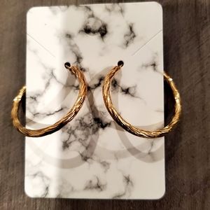 Fashion Gold Hoop Earrings